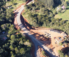 Pavimentação da PR-239 entre Pitanga e Mato Rico