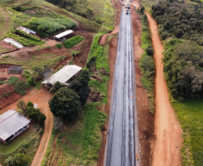 Pavimentação da PR-239 entre Pitanga e Mato Rico