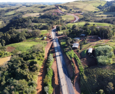 Pavimentação da PR-239 entre Pitanga e Mato Rico