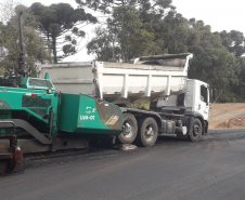 Pavimentação da PR-239 entre Pitanga e Mato Rico