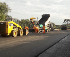 Pavimentação da PR-239 entre Pitanga e Mato Rico