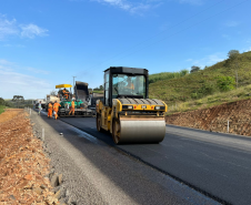 Pavimentação da PR-239 entre Pitanga e Mato Rico