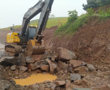 Pavimentação da PR-239 entre Pitanga e Mato Rico