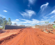 Novo viaduto no acesso para Mariluz