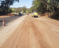 Obras de terceiras faixas na PR-323