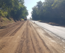 Obras de terceiras faixas na PR-323