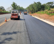 Obras de terceiras faixas na PR-323