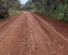 PR-462, entre Águas de Jurema e a Ponte do Rio do Óleo