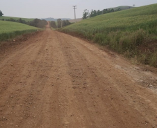 PR-462, entre Águas de Jurema e a Ponte do Rio do Óleo