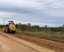 PR-513 compactação de leito escarificado