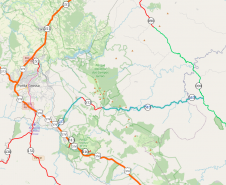 PR-513 mapa dos trechos