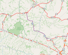 Mapa do trecho
