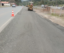 Serviços de conservação na PRC-280 por administração direta