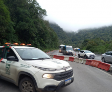 Serviços de operação de tráfego do DER/PR na BR-277