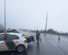 Serviços de operação de tráfego do DER/PR na BR-277