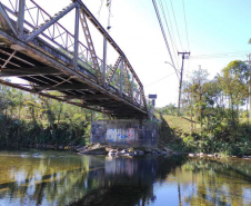Ponte Rio Nhundiaquara em Morretes