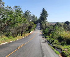PR-082 entre Cidade Gaúcha e Nova Olímpia