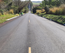 PR-082 entre Cidade Gaúcha e Nova Olímpia