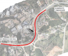 Mapa do trecho