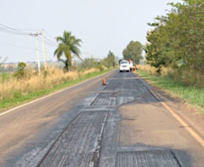 PR-576 entre Aparecida do Ivaí e o Rio Ivaí