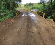 Ponte Rio Água Fria PRC-487 em Ivaí
