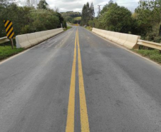 Ponte Rio das Almas (PR-438), em Teixeira Soares