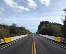 Ponte Rio Imbituva (PR-438), no limite entre Fernandes Pinheiro e Teixeira Soares