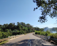 Ponte Rio Pitangui (PR-151), em Ponta Grossa