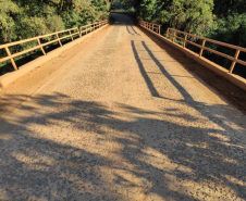 Ponte Rio Ubazinho PR-535 em Cândido de Abreu