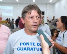 Audiência pública da Ponte de Guaratuba, em Guaratuba