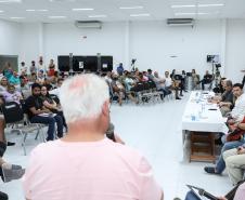 Audiência pública da Ponte de Guaratuba, em Guaratuba