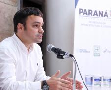 Coletiva de imprensa sobre obras na BR-277