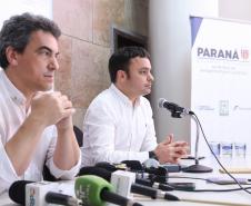 Coletiva de imprensa sobre obras na BR-277