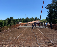 Obras de duplicação no Contorno de Cascavel