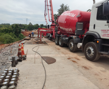 Obras de duplicação no Contorno de Cascavel