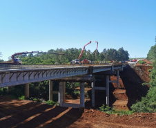 Obras de duplicação no Contorno de Cascavel