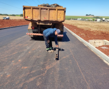 Obras de duplicação no Contorno de Cascavel