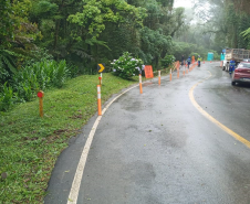Obras na Estrada da Graciosa