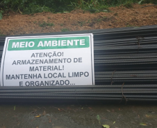 Obras na Estrada da Graciosa