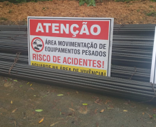 Obras na Estrada da Graciosa
