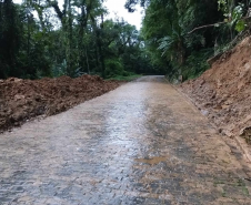 Serviços na Estrada da Graciosa km 12