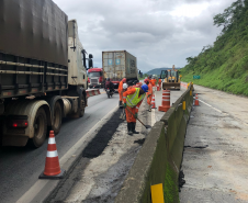 Serviços para liberação de faixa adicional na BR-277