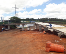 Obras da passarela