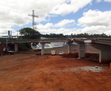 Obras da passarela