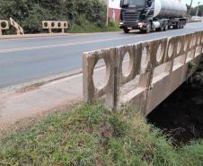 Ponte Ribeirão São Cris PR-340 em Castro