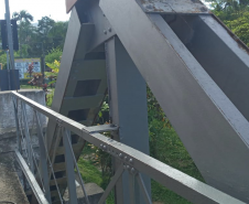 Reforma da Ponte metálica em Porto de Cima