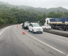 Serviços na BR-277 em 05/01/23