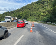 Serviços na BR-277 em 05/01/23