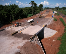 Nova trincheira da BR-277 em Cascavel