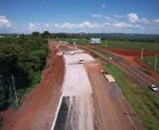Nova trincheira da BR-277 em Cascavel